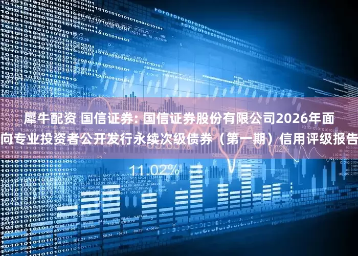 犀牛配资 国信证券: 国信证券股份有限公司2026年面向专业投资者公开发行永续次级债券（第一期）信用评级报告